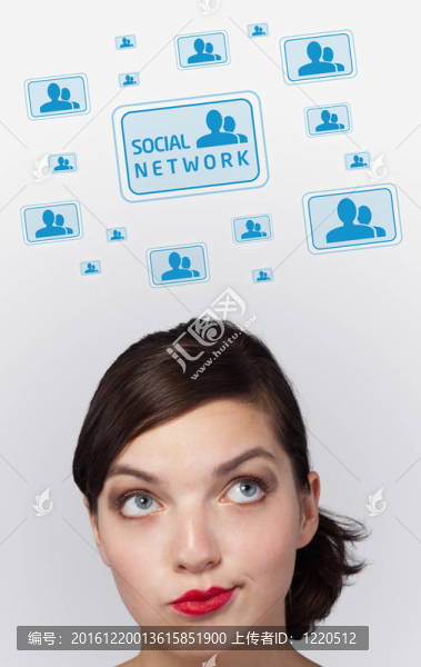 年輕女孩看社會(huì)類型的圖標(biāo)和標(biāo)志