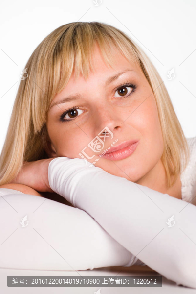 可愛的小女孩的夢想