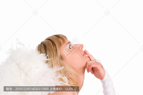 可愛的天使看