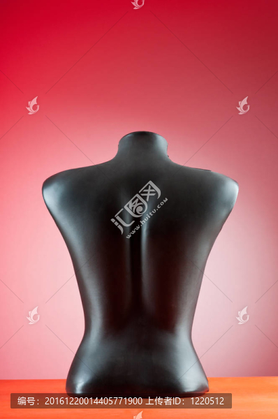 服裝模特白色隔離