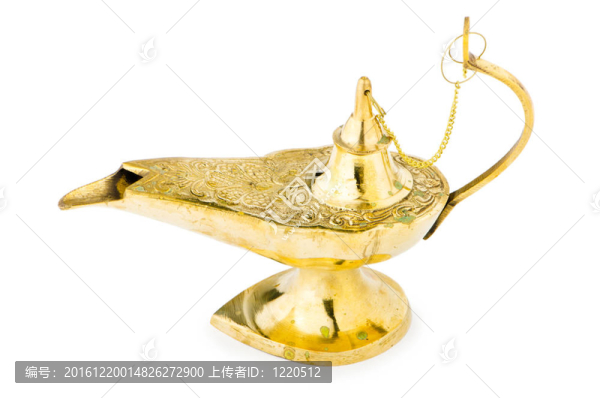 白色的古代燈