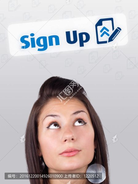 年輕女孩看互聯(lián)網(wǎng)類型圖標