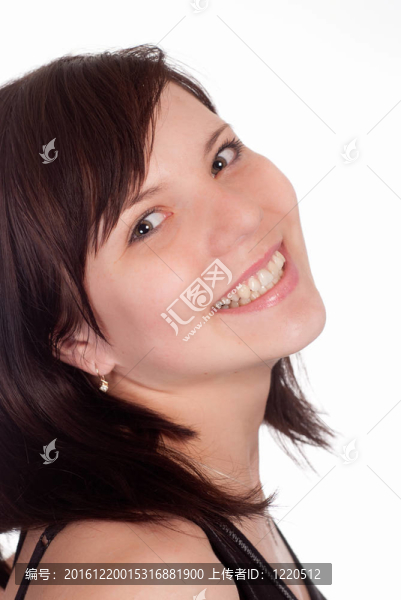 可愛的女孩站