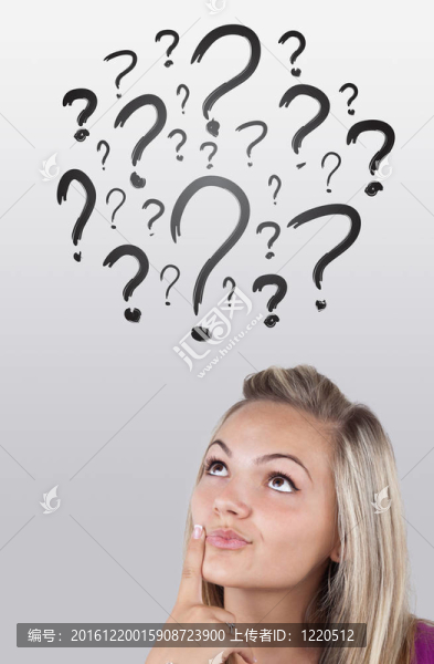 年輕的頭看著白色的痕跡
