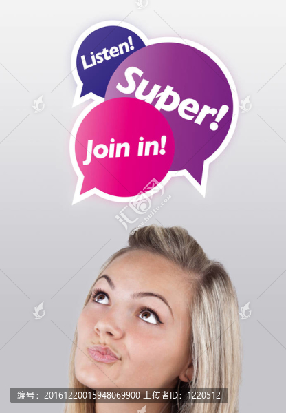 年輕女孩看互聯(lián)網(wǎng)類型圖標