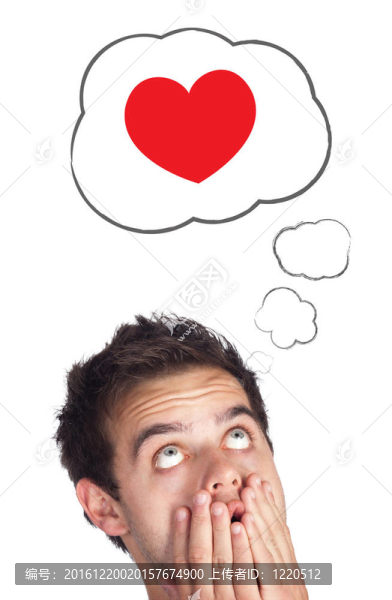 年輕的頭看著愛類型的圖標(biāo)