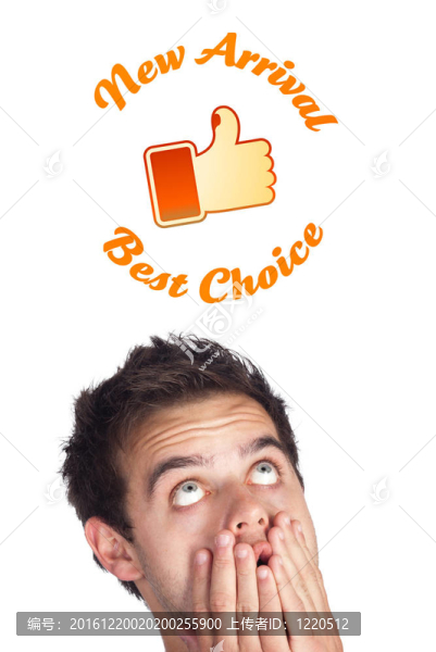 年輕的頭看著航運(yùn)和秩序的跡象