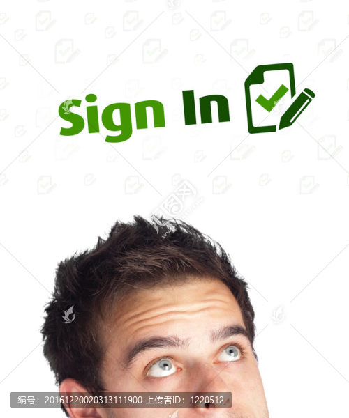 年輕的頭看著互聯(lián)網(wǎng)類(lèi)型的圖標(biāo)