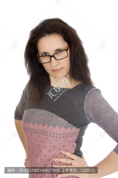 戴眼鏡的女人