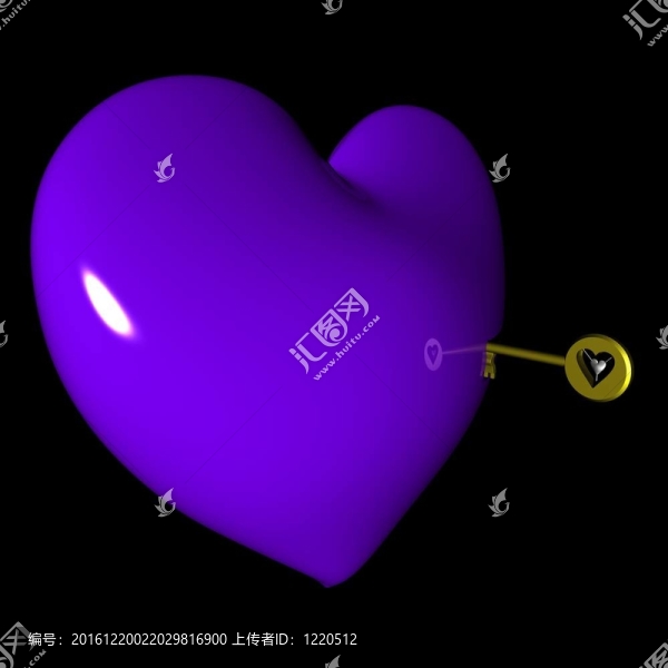 紫心的鑰匙