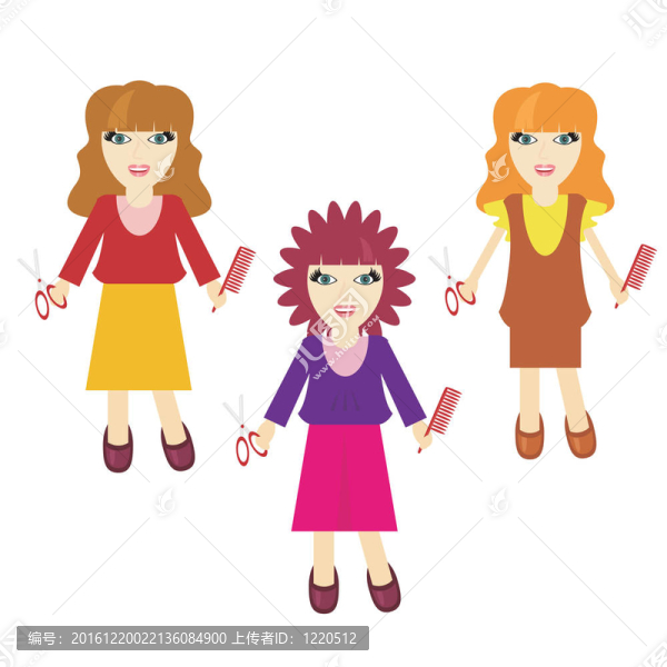 三好的理發(fā)師的女孩