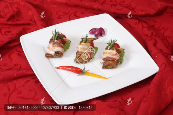 培根蔬菜卷