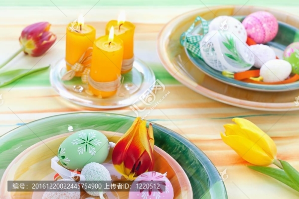 復活節(jié)餐桌布置