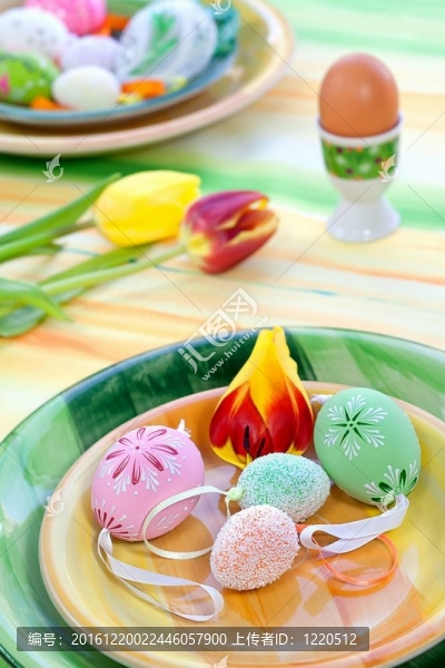 復(fù)活節(jié)餐桌布置