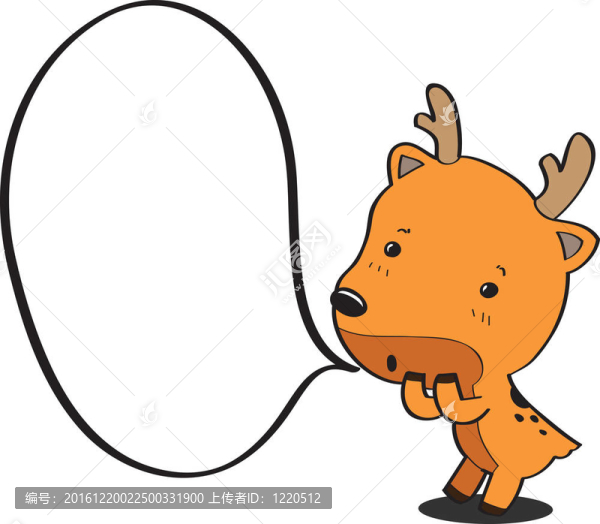 馴鹿與語(yǔ)音的小家伙說(shuō)