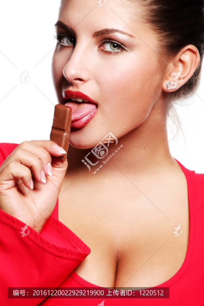 女人和巧克力