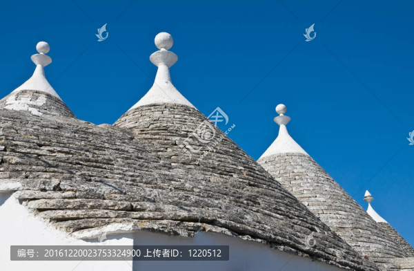 Alberobello,s,Trulli。普利亞。意大利.