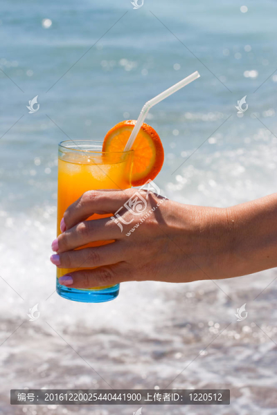 鮮橙汁杯