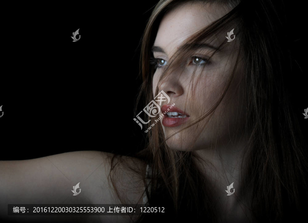 美麗的Young,Woman