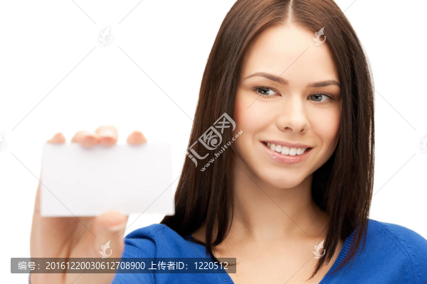 帶名片的女人