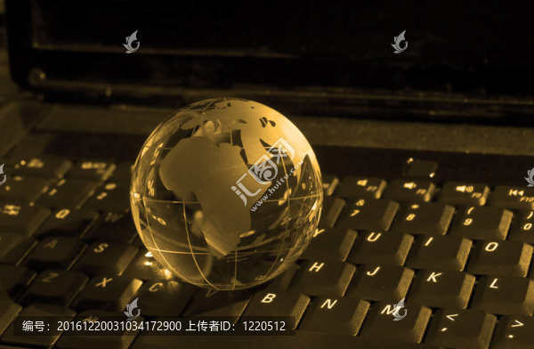 光纖背景技術地球儀