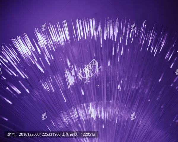 具有細節(jié)和光效的光纖圖像