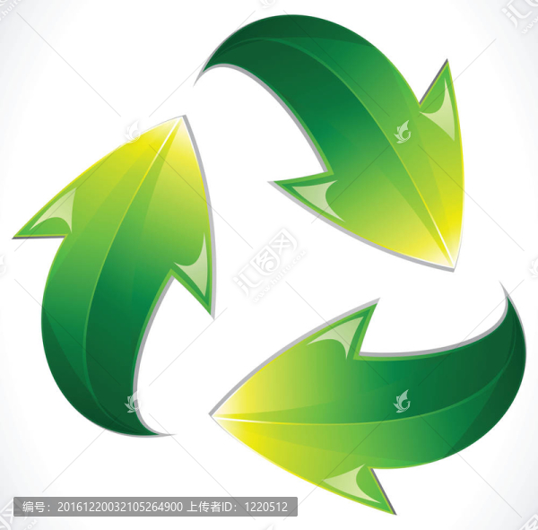 抽象生態(tài)回收圖標(biāo)
