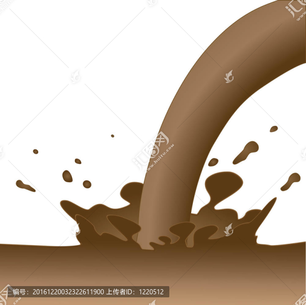 飛濺的巧克力