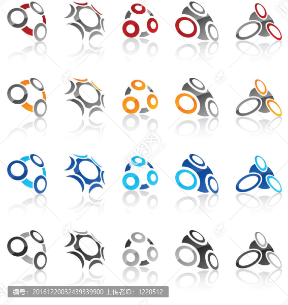 集現(xiàn)代標(biāo)志。