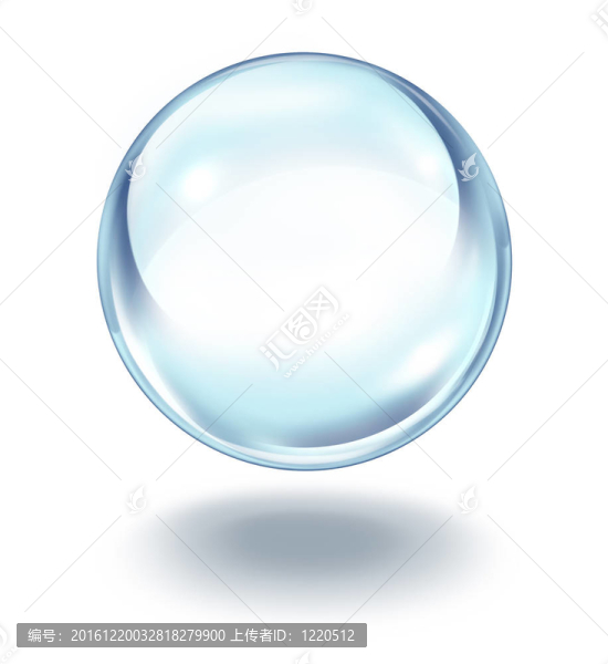 水晶球浮