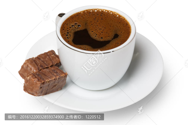白底咖啡杯