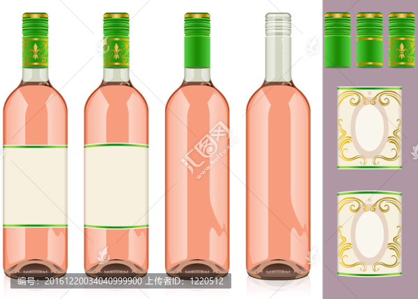 四玫瑰？酒瓶