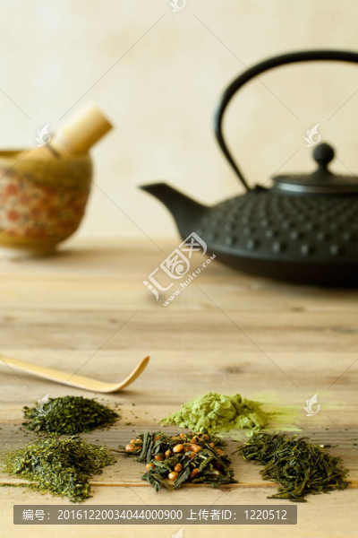 來(lái)自日本的各種茶葉