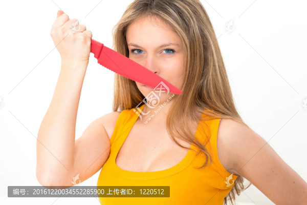 女人用刀