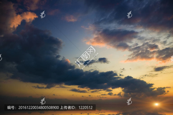 夜空背景。