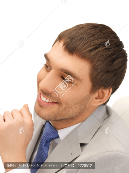 快樂的商人