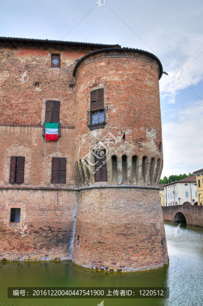 羅卡圣維塔萊。Fontanellato。Emilia,Romagna。意大利.