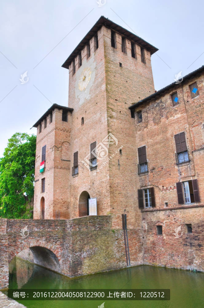 羅卡圣維塔萊。Fontanellato。Emilia,Romagna。意大利.