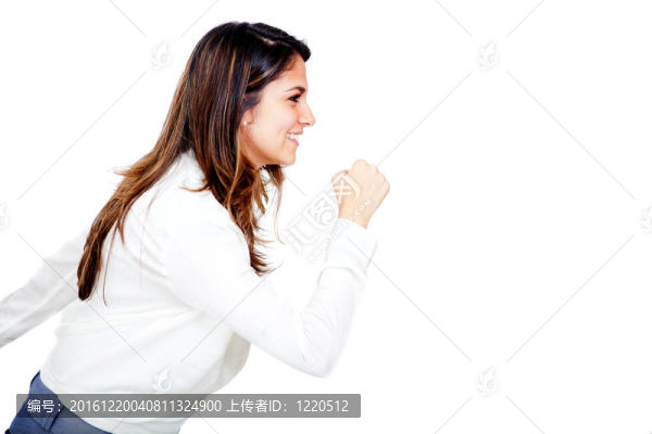 業(yè)務(wù)運(yùn)行的女人