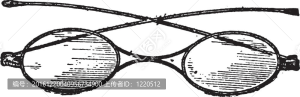 眼鏡；X橋；復(fù)古版畫(huà)。