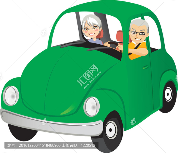 老車夫婦
