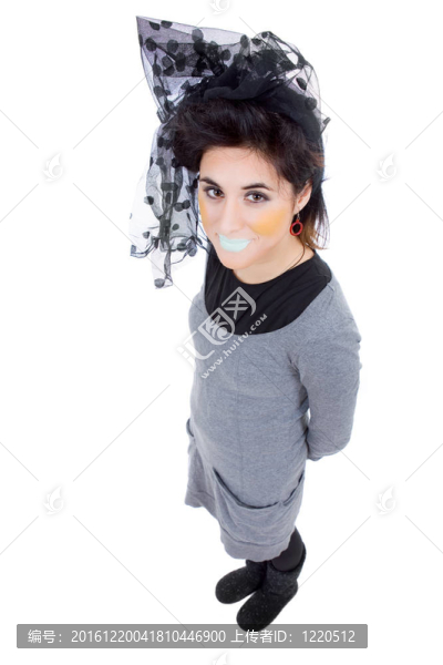 女人全身