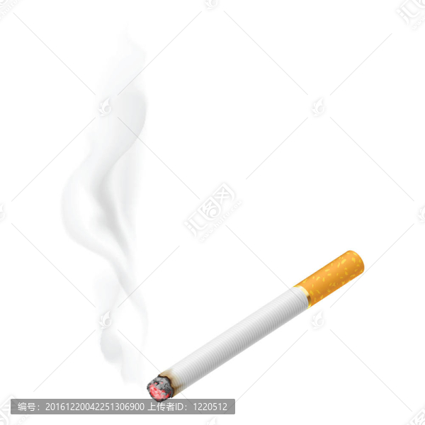 現(xiàn)實(shí)燃燒的香煙