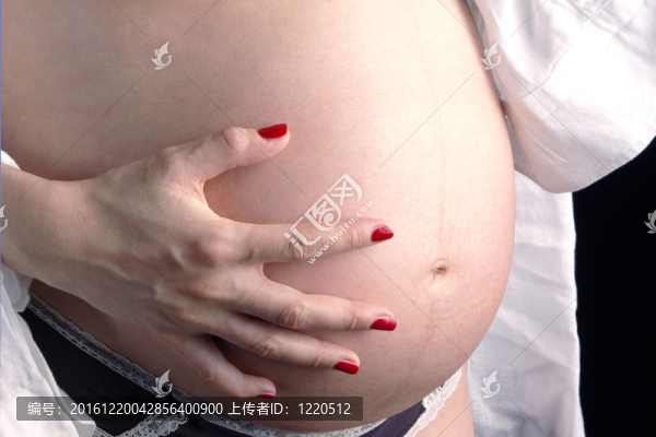 懷孕的女人
