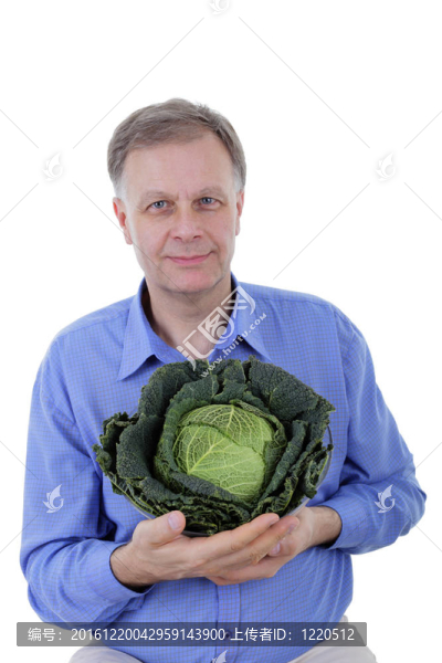 人與大白菜