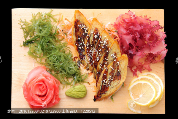 生魚片蛋矩形板