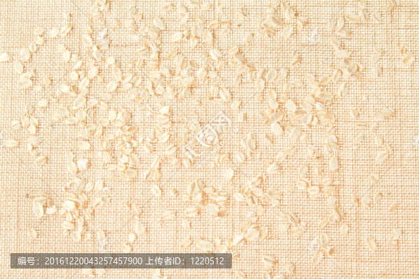 與分散的谷物粗麻布紋理