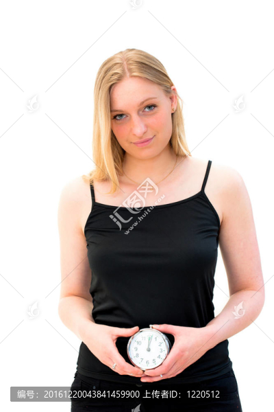 拿鐘的女人