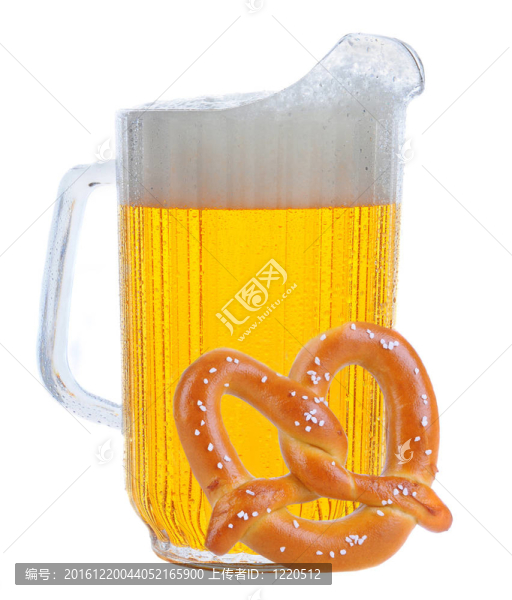 用餅干白啤酒罐