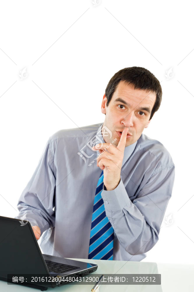 商人表示沉默的跡象